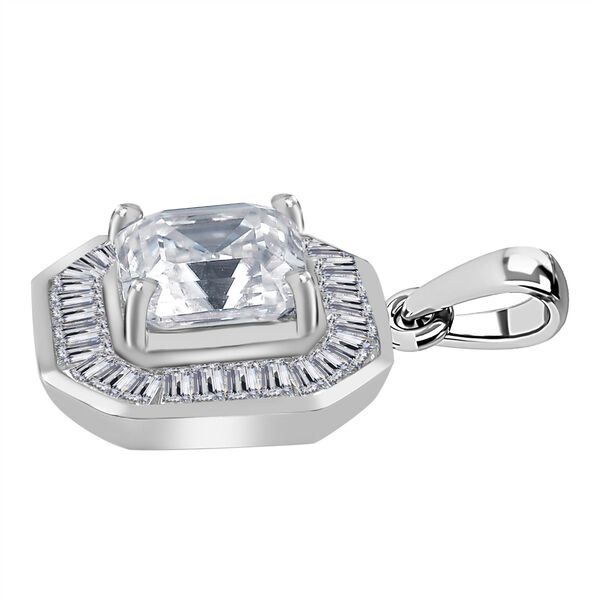 Moissanit Anhänger, ca. 3,66 ct. image number 4