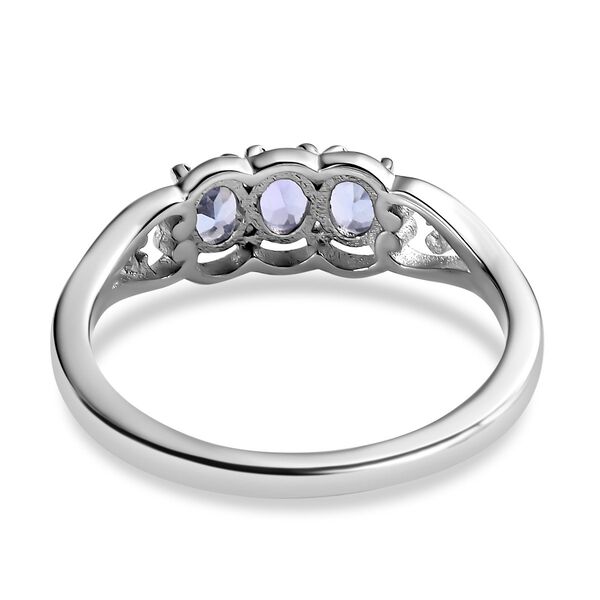 2er-Set - AA Tansanit Schmuckset - 1,33 ct. image number 6