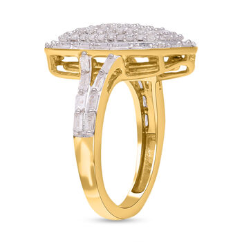 Diamant Cluster Ring - 1 ct.