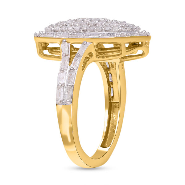 Diamant Cluster Ring - 1 ct. image number 3