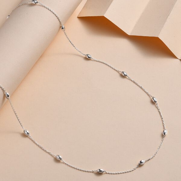 925 Silber Halskette, ca. 45 cm image number 1