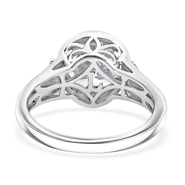 LUXURIANT DIAMOND - Lab Grown Diamant SI-GH Ring 925 Silber Rhodiniert (Gr&ouml;&szlig;e 17.00) ca. 3,11 ct image number 5