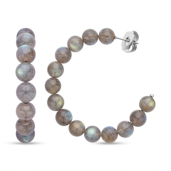 Labradorit Ohrringe - 70 ct. image number 0