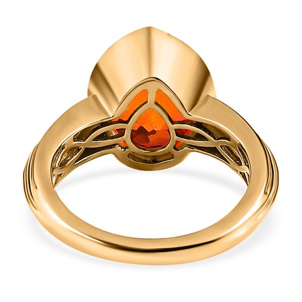 Padparadscha Triplett Quarz Ring - 3,83 ct. image number 6