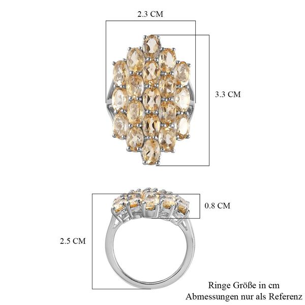 Citrin Ring - 7.51 ct. image number 7