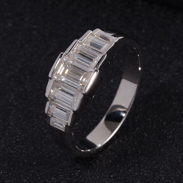 Moissanit Ring - 1,48 ct. image number 2