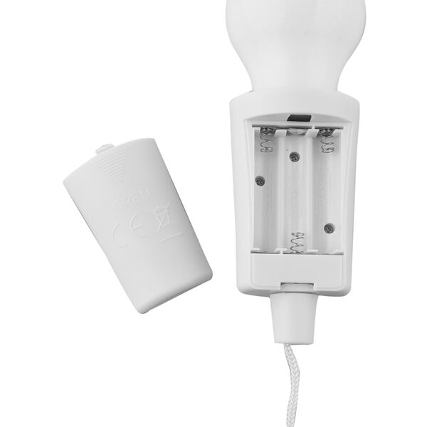3er-Set Zugschnur Lampe, Weiß image number 4