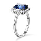 RHAPSODY AAAA Tansanit und Diamant-Ring, VS2 E-F, 950 Platin  ca. 3,04 ct image number 4