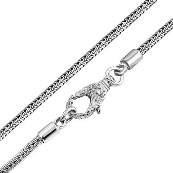 Royal Bali - 925 Silber Tulang Naga Halskette ca. 50 cm, ca. 15,80g