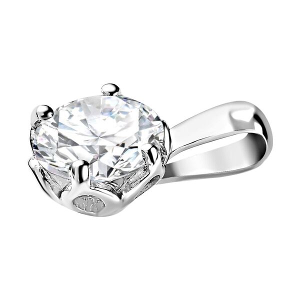 Moissanit Anhänger - 1,72 ct. image number 4