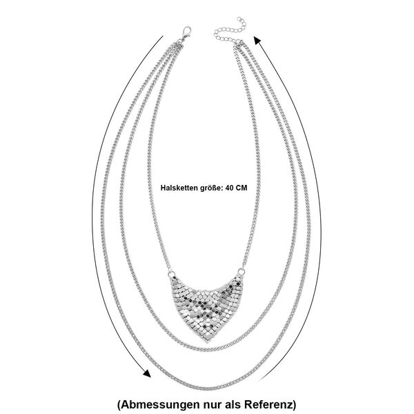Halskette ca. 40.5 cm + 5 cm Extender, Nickelfreies Messing image number 5