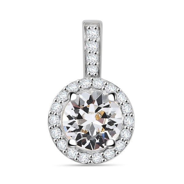 J Francis gefertigt mit SWAROVSKI- Swarovski Kristall Schmuckset, 925 Silber platiniert image number 8