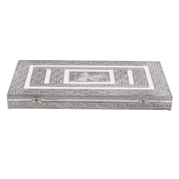 Handgefertigter Ringkoffer im Vintage Look, Schwan Motiv image number 10