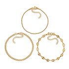 3er Set - Sehr Schick und Trendy Armbänder, Chirurgen-Edelstahl