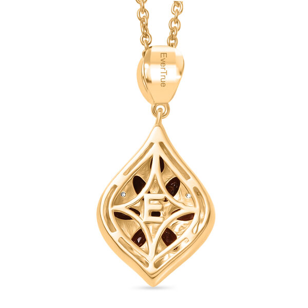 EVER TRUE Mosambik Granat Schmuckset ca. 50 cm ca. 3.05 ct image number 4