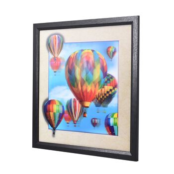 Realistisches 5D Hei&szlig;luftballon-Gem&auml;lde, Mehrfarbig