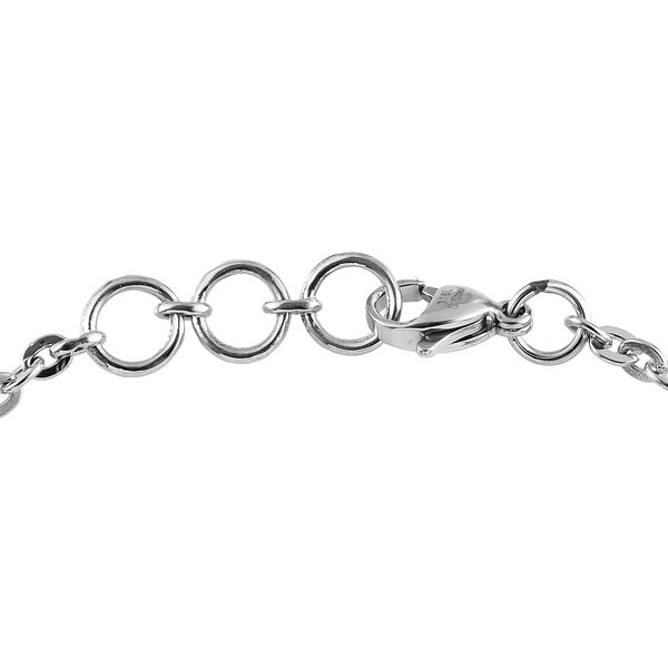 Citrin Armband, 19 cm, Edelstahl, ca. 7,31 ct image number 3