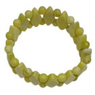 Ananas-Jaspis Armband, flexibel, ca. 162.50 ct