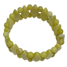 Ananas-Jaspis Armband, flexibel, ca. 162.50 ct