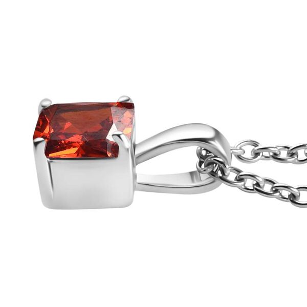 Rotes Zirkonia-Schmuckset image number 9