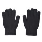 Unisex Dreieck Thermo Touchscreen Winterhandschuhe, Größe: XL, Schwarz