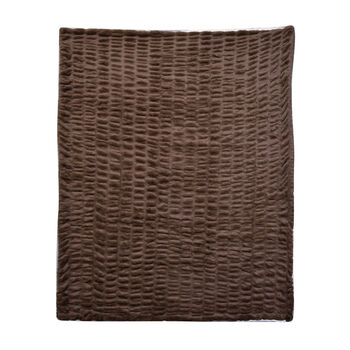 Serenity Night: Luxusdecke aus Kunstfell, Gr&ouml;&szlig;e 150x200 cm, Braun