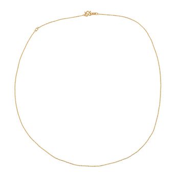 999 Gold Kugelkette ca. 50 cm ca. 3,36g