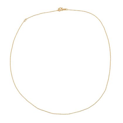 999 Gold Kugelkette ca. 50 cm ca. 3,36g