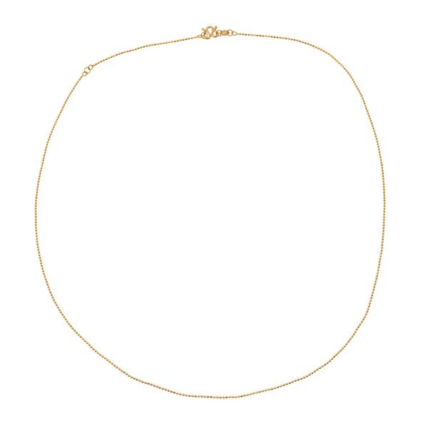 999 Gold Kugelkette ca. 50 cm ca. 3,36g image number 0