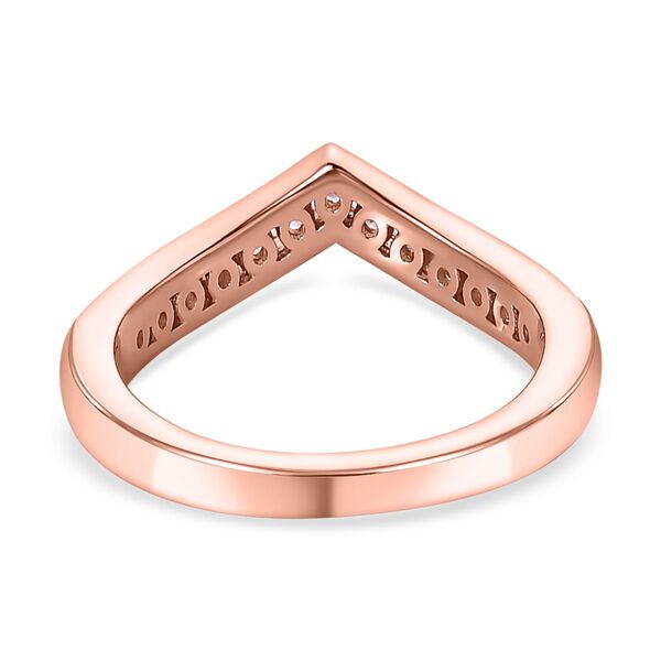 Lila Spinell Ring, 925 Silber Roségold Vermeil (Größe 20.00) ca. 0.51 ct image number 6