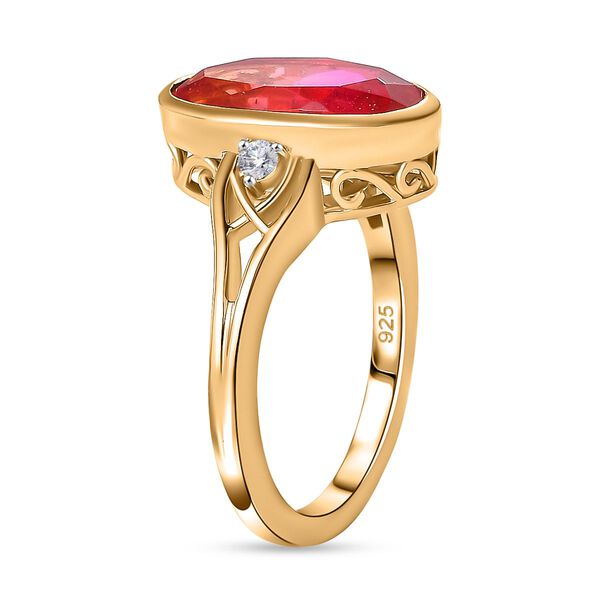 Sunset Triplett Quarz Ring, ca. 3,62 ct. image number 5