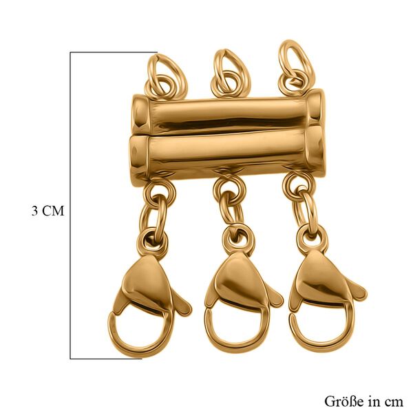 EVER TRUE Stufenverschluss in Goldton image number 6