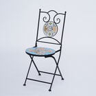 3er-Set Mosaik Tisch und 2 Stühle, Größe T: 60x60x70 cm, S: 39x44x90 cm, Mehrfarbig image number 1