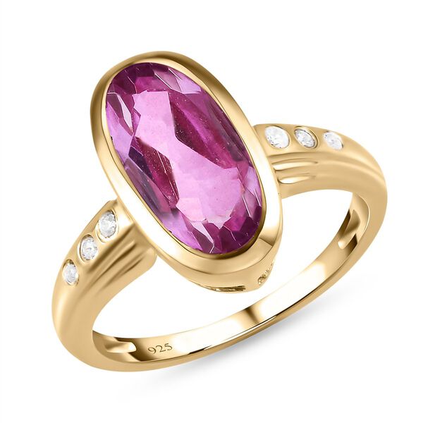 Patroke Triplett Quarz und wei&szlig;er Zirkon-Ring - 3,56 ct. image number 4