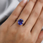 RHAPSODY - AAAA Tansanit Solitär-Ring, 950 Platin  ca. 5,01 ct image number 2