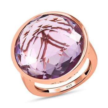 Rose De France Amethyst Ring - 23,09 ct.