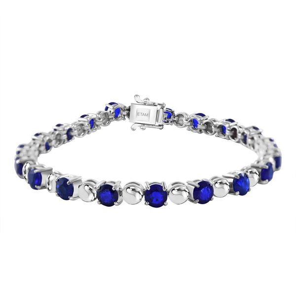 Tansanisches blaues Spinell-Armband