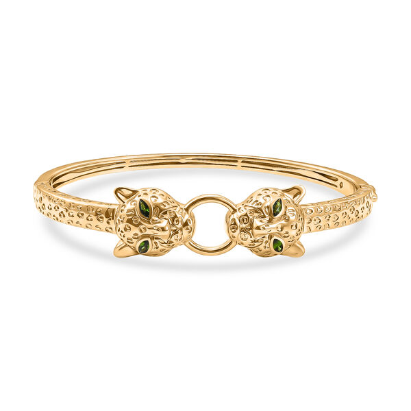 EverTrue nat&uuml;rlicher Chromdiopsid 19cm Armreif - 0,36 ct.