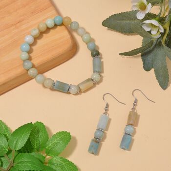 Mehrfarbiges Amazonit-Schmuckset - 136 ct.