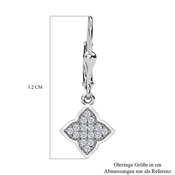 Moissanit Ohrringe - 0,45 ct. image number 5