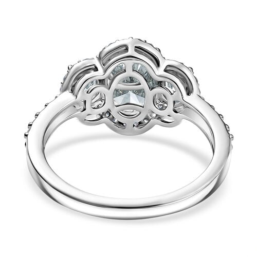 Lab Grown Diamant VS Ring 950 Platin (Größe 17.00) ca. 2,50 ct image number 6