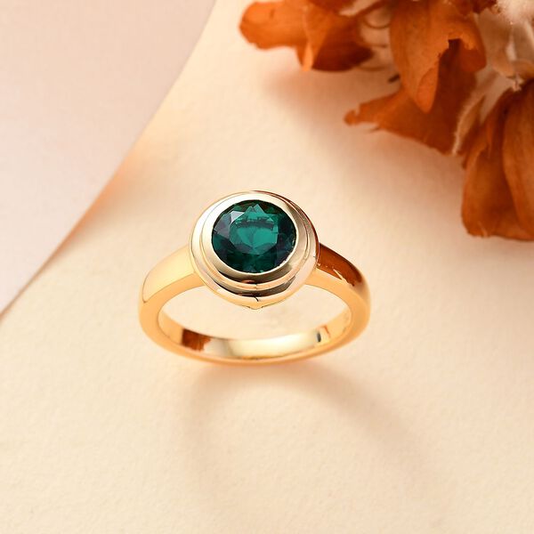 Labor Smaragd Ring - 1,12 ct. image number 2