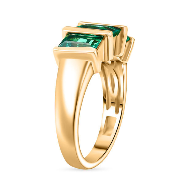 LUXURIANT AAA Labor kolumbianischer Smaragd Ring - 2 ct. image number 5