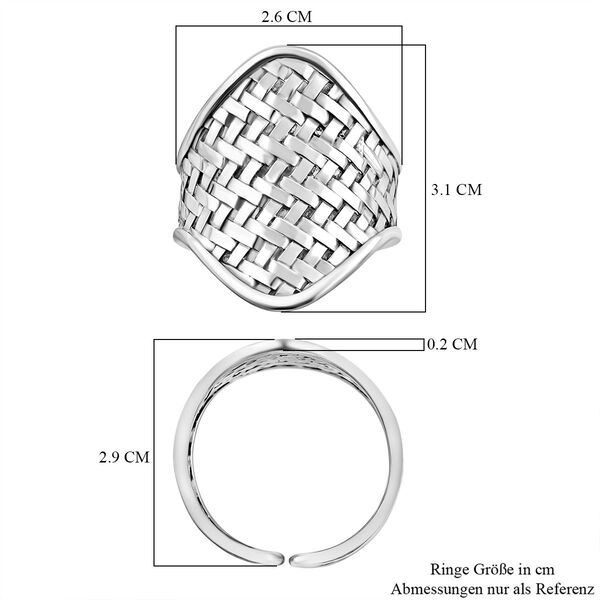 925 Silber Ring (Gr&ouml;&szlig;e 16.00) ca. 5,00g image number 5