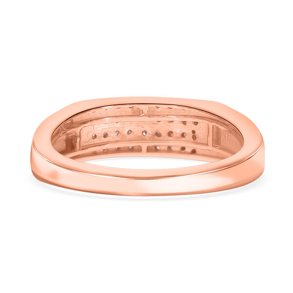 Nat&uuml;rlicher Champagner Diamant-Ring - 0,20 ct. image number 4