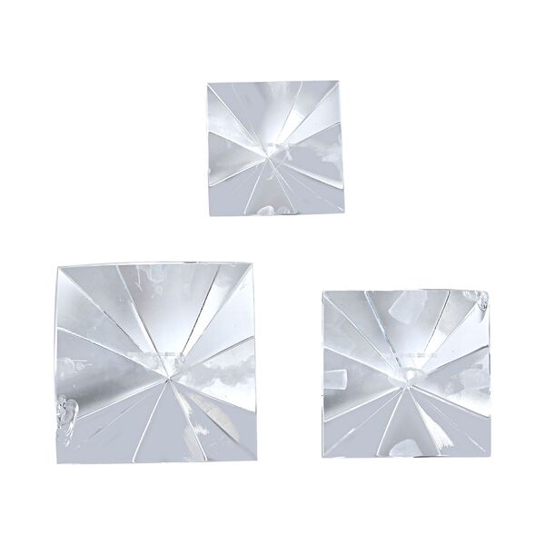 3er Set - &Auml;gyptischer Kristallglass Figuren in 3D image number 6