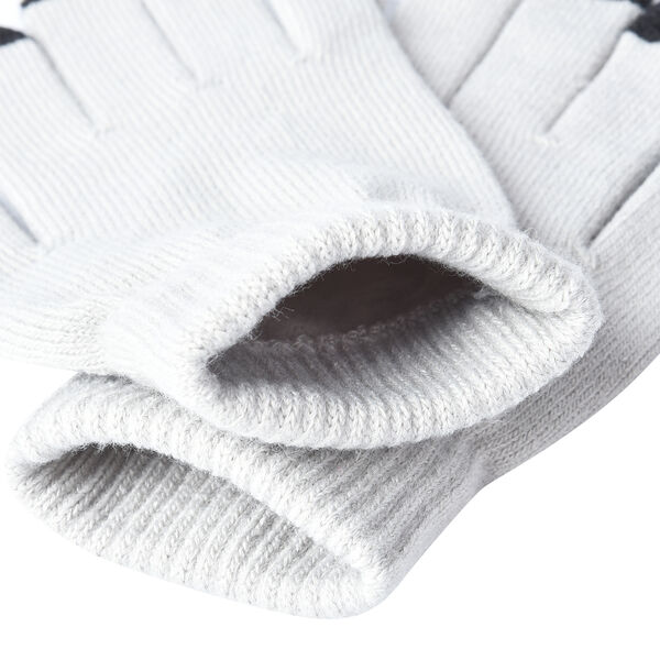Unisex Dreieck Thermo Touchscreen Winterhandschuhe, Größe: XL, Grau image number 5