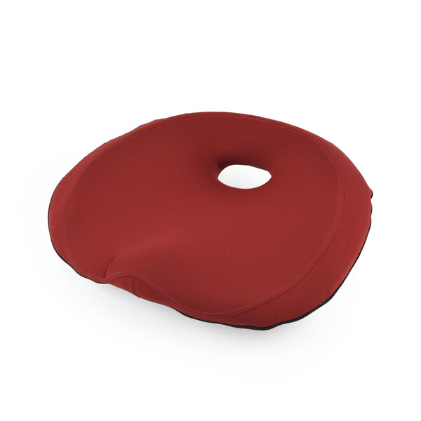 LIVMORE DIARY Ergonomisches Sitzkissen mit Memory Schaum, Dunkelrot