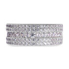 Lustro Stella - Weißer Zirkonia-Ring, 925 Silber rhodiniert (Größe 16.00) ca. 1,67 ct