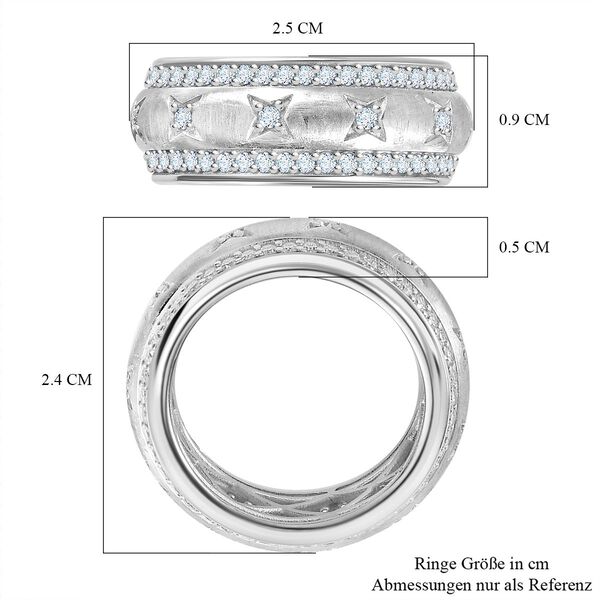 Moissanit Ring - 1,32 ct. image number 6